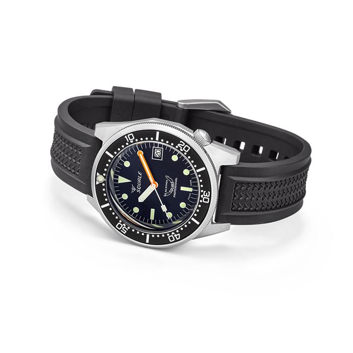 Squale 1521 Black Blasted 1521BKBL.VO Otomatik Erkek Kol Saati