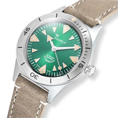 Squale SuperSquale Big Arrow Green SUPERSSAGR.PTO Otomatik Erkek