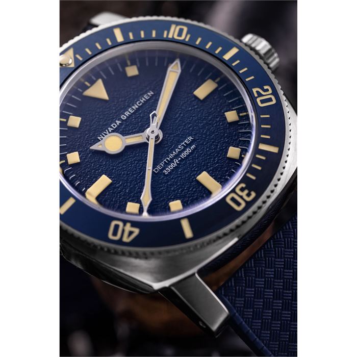 Nivada Grenchen Depthmaster Blue 14129A24 Limitli Üretim Otomatik