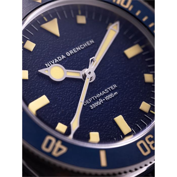Nivada Grenchen Depthmaster Blue 14129A24 Limitli Üretim Otomatik