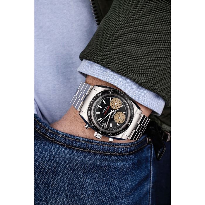 Nivada Grenchen Chronosport White 77002A45 Otomatik Kronograf