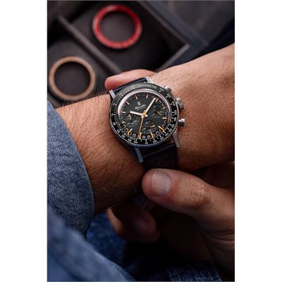 Nivada Grenchen Chronoking MecaQuartz Inter.Bezel Tachymeter