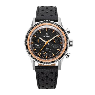 Nivada Grenchen Chronoking MecaQuartz Inter.Bezel 87042Q10 Erkek