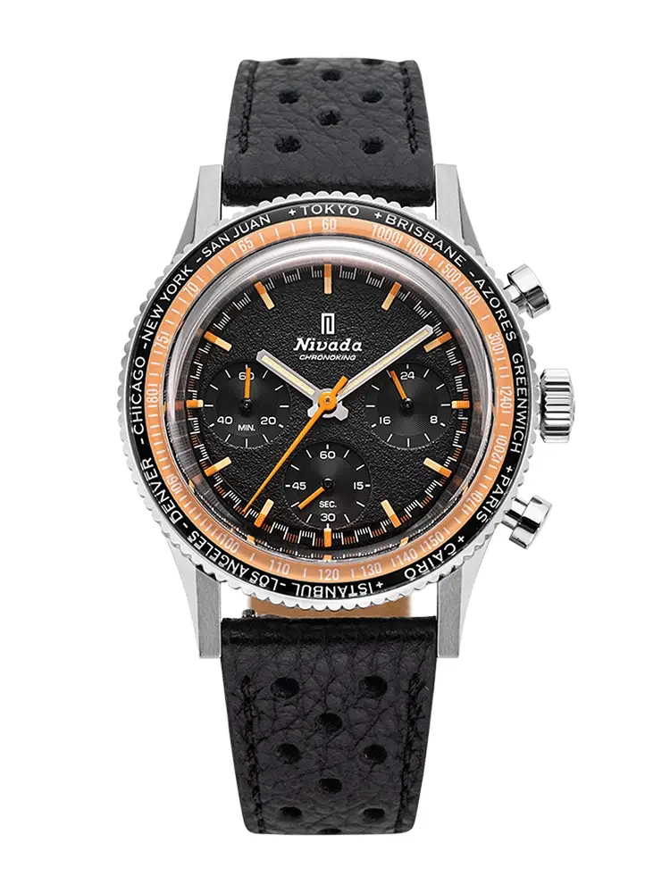 Dodeka Nivada Grenchen Datomaster Black 88008Q33 MecaQuartz Limitli