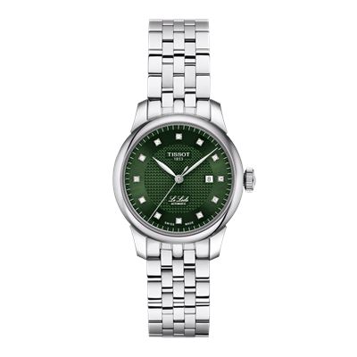 エルセーヌ　 NO.600ST Tissot Le Locle Lady Forest Green T0062071109600 Otomatik Kadın