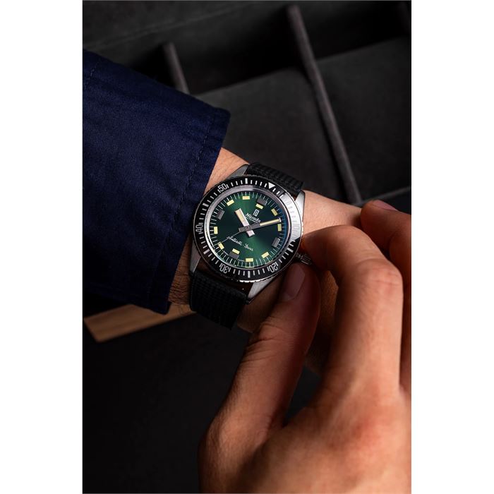 Nivada Grenchen Antarctic Diver Green No Date 32059A01 Limitli