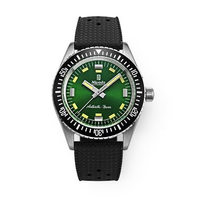 Nivada Grenchen Antarctic Diver Green - No Date 32059A01 Limitli Üretim Otomatik Erkek Kol Saati