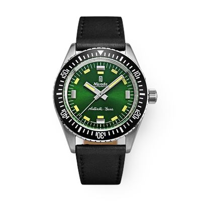 Nivada Grenchen Antarctic Diver Green - No Date 32059A17 Limitli Üretim Otomatik Erkek Kol Saati