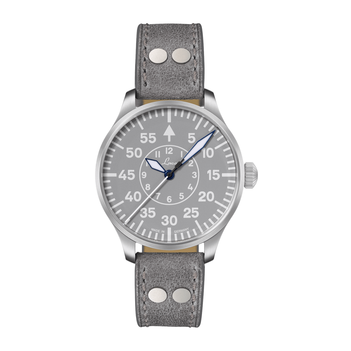 Laco Pilot Watches Basic Aachen Grau 39 862162 Otomatik Erkek Kol