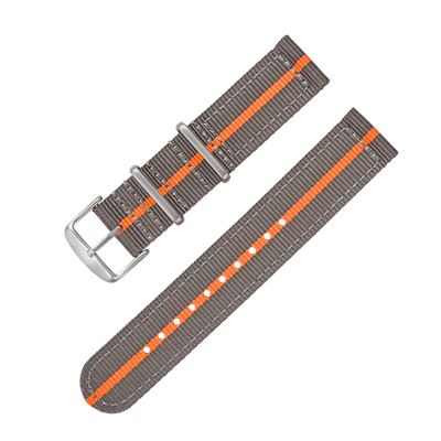 Laco Nylon Strap GMT - 402169 Gri Tekstil Kayış - 20 mm