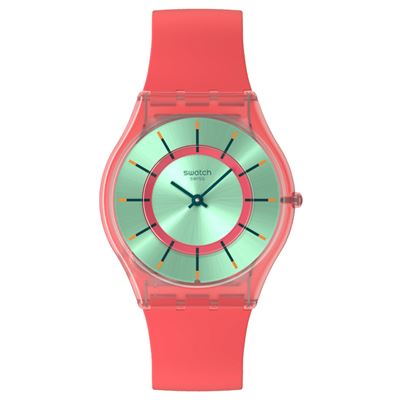 Swatch SS08P111 - MINTY MANGO DREAM Unisex Kol Saati