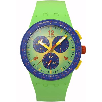 Swatch SUSG101 - FLOWING FRESHLY Unisex Kol Saati
