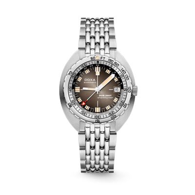 Doxa SUB 250T GMT Sharkhunter Vintage - 855.10.101V.10 Otomatik Erkek Kol Saati