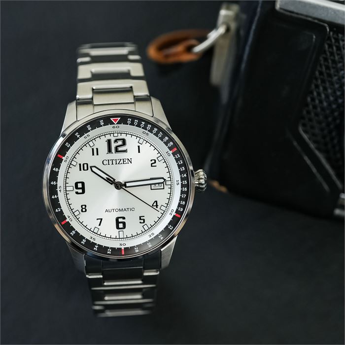 Citizen Urban Military Otomatik NJ019051A Erkek Kol Saati - Abt Saat