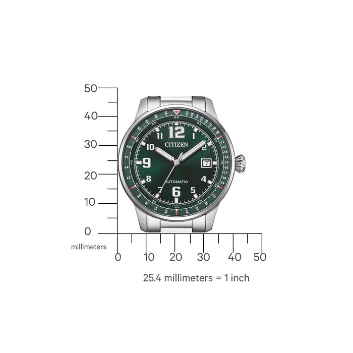 Citizen Urban Military Otomatik NJ019051X Erkek Kol Saati - Abt Saat