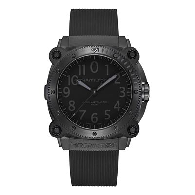 Hamilton Khaki Navy BeLOWZERO Titanyum H78505330 Otomatik Erkek Kol Saati