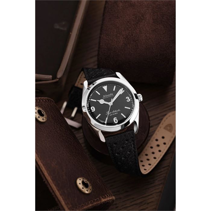 Nivada Grenchen Super Antarctic 3.6.9 Black 32039A10 Otomatik