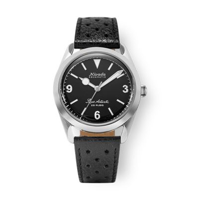 Nivada Grenchen Super Antarctic 3.6.9 Black 32039A10 Otomatik