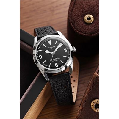 Nivada Grenchen Super Antarctic 3.6.9 Black 32039A10 Otomatik