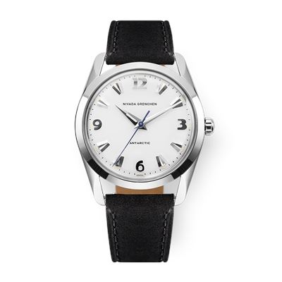 Nivada Grenchen Antarctic 35mm White - 35005M17 Kurmalı Erkek Kol Saati