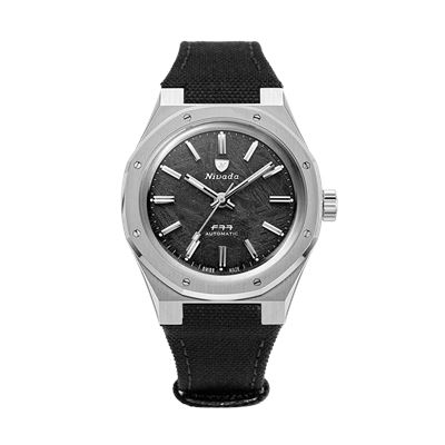 Nivada Grenchen F77 Stainless Steel Meteorite 68016A77-BC Otomatik Erkek Kol Saati