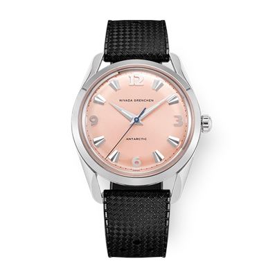 Nivada Grenchen Antarctic 35mm Salmon No Date - 35018M01 Limitli Üretim Kurmalı Erkek Kol Saati