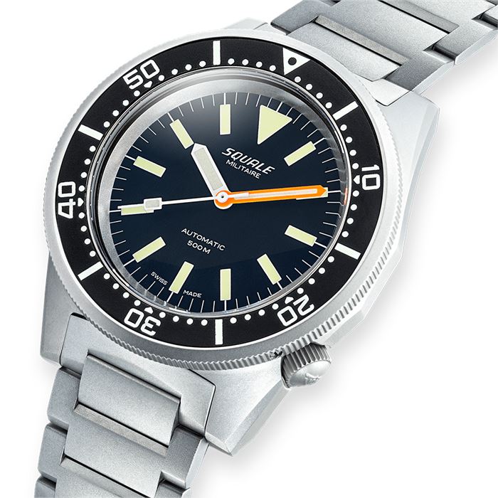 Squale 1521 Militaire Blasted 1521MILBL.SQ20S Otomatik Erkek Kol