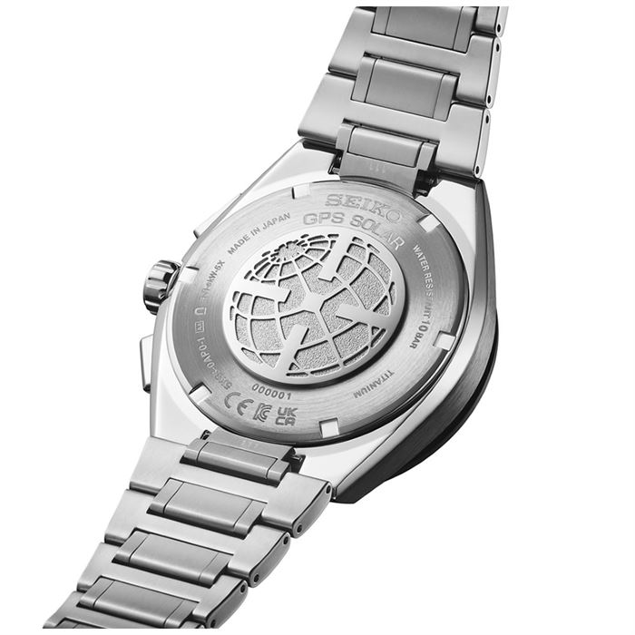 Seiko Astron GPS Solar Dual Time Chronograph Slate Blue SSH175J