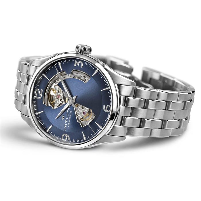 Hamilton Jazzmaster Open Heart H32705141 Otomatik Erkek Kol Saati