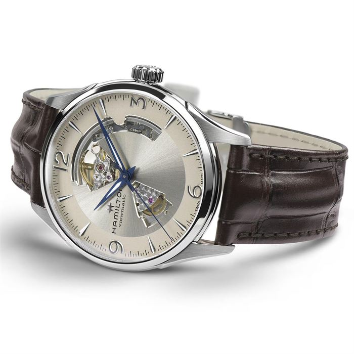 Hamilton Jazzmaster Open Heart H32705521 Otomatik Erkek Kol Saati