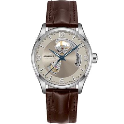 Hamilton Jazzmaster 42mm Open Heart H32705521 Otomatik Erkek Kol Saati