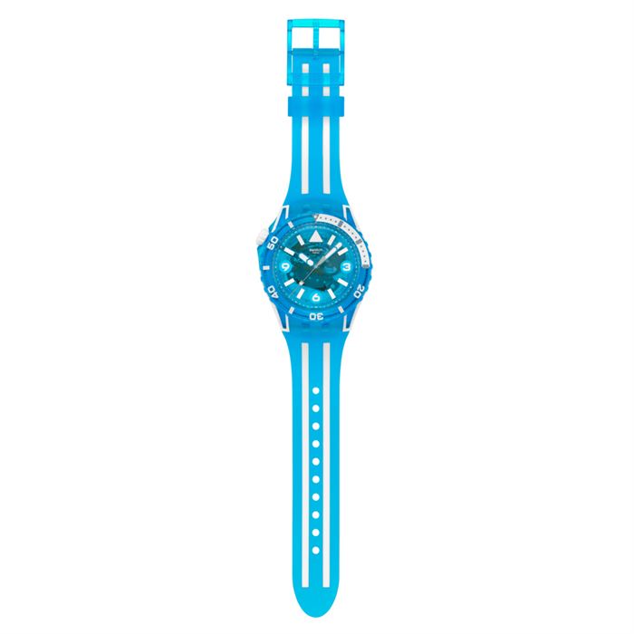 Swatch Scubaqua Blue Fire SSCU09S100 Erkek Kol Saati Abt Saat