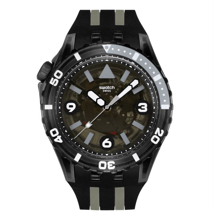 Swatch Scubaqua Black Sea Nettle SSCU09B100 Erkek Kol Saati - Abt Saat