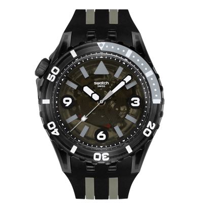 Swatch Scubaqua Black Sea Nettle - SSCU09B100 Erkek Kol Saati