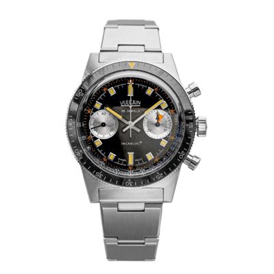 Vulcain Skindiver Chronograph Black Otomatik Erkek Kol Saati
