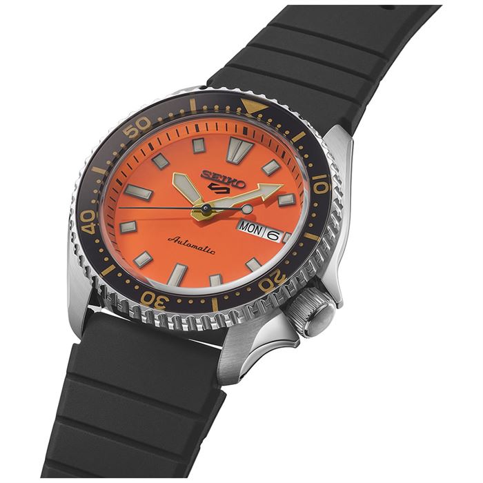 Seiko5 Sports SKX Redux Daichi Orange SRPL89K Otomatik Erkek Kol