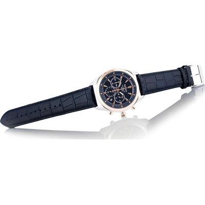 Seiko Lacivert Deri Kordon - 22 mm
