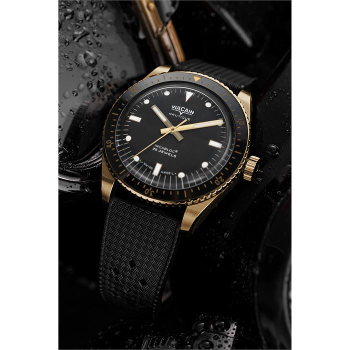 Vulcain Skindiver Nautique Bronze&Black BNR200 Otomatik Erkek Kol