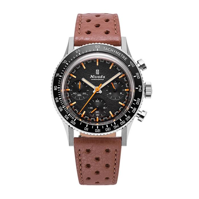 Nivada Grenchen Chronoking MecaQuartz Inter.Bezel 87040Q23 Erkek
