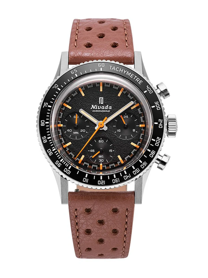Nivada Grenchen Chronoking MecaQuartz Inter.Bezel 87040Q23 Erkek