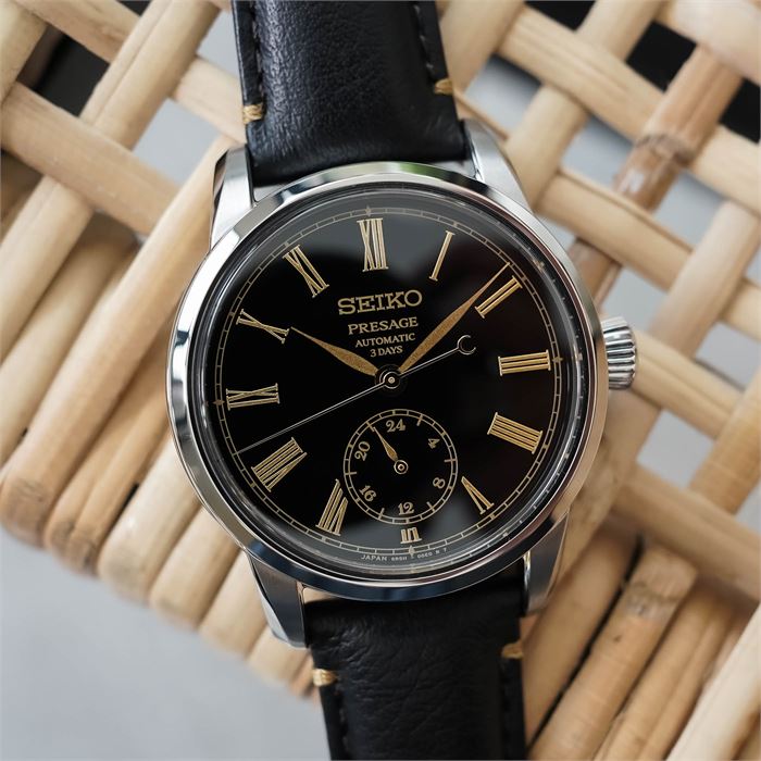 Seiko Presage Craftsmanship Handmade Black Urushi Dial SPB499J1