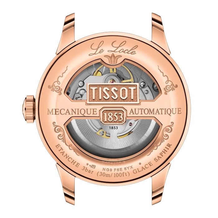 Tissot Le Locle Rose Gold T0064073603300 Otomatik Erkek Kol Saati
