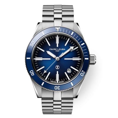 Favre Leuba Deep Raider Renaissance Blue Otomatik Erkek Kol Saati