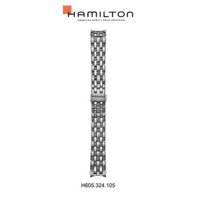 Hamilton Jazzmaster Lady H695324105 Paslanmaz Çelik Bilezik - 18 mm
