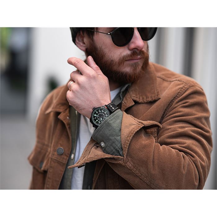 Laco Pilot Watches Basic Bielefeld 42 Otomatik Erkek Kol Saati Abt
