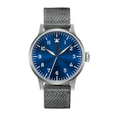 Laco Pilot Watch Original Memmingen Blaue Stunde 862083 Kurmalı Erkek Kol Saati