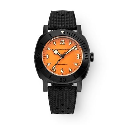 Nivada Grenchen Depthmaster Pumpkin 14131A01 Limitli Üretim Otomatik Erkek Kol Saati