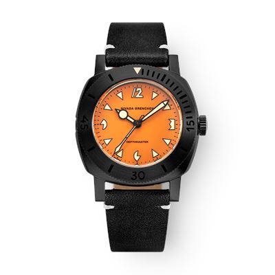 Nivada Grenchen Depthmaster Pumpkin 14131A15 Limitli Üretim Otomatik Erkek Kol Saati