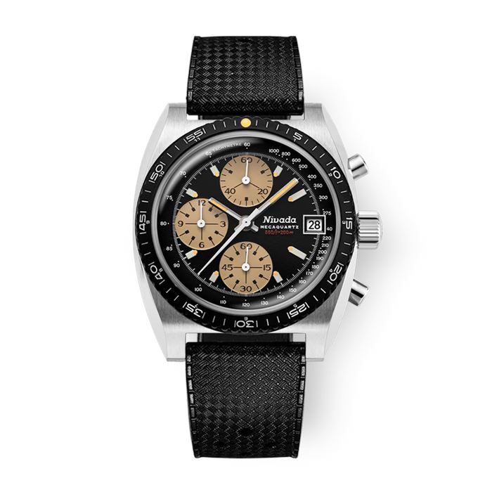 Nivada Grenchen Chronosport Mecaquartz Chronograph 77001Q01 Erkek