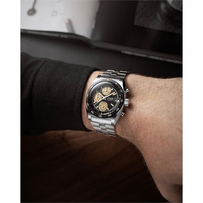 Nivada Grenchen Chronosport Mecaquartz Chronograph 77001Q45 Erkek